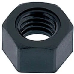 Black Nylon Nut M3 Pack Of 25