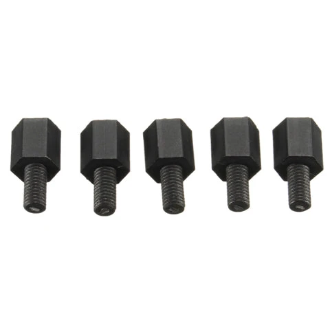 Black Nylon M3 Standoff 6mm 25 Pack 1 Black Nylon M3 Standoff 6mm 25 Pack