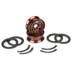 Pro-Line 2762-01 Pro-Forge 1.9 Bronze Alum/Black Bead-Loc 6 Lug