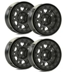 Pro-Line FaultLine 1.9'' Black/Black Bead-Loc 10 Spoke Wheels -Remote Control Car Store 2990000061546 pro line faultline 19 black black bead loc 10 spoke wheels 153721619 96022