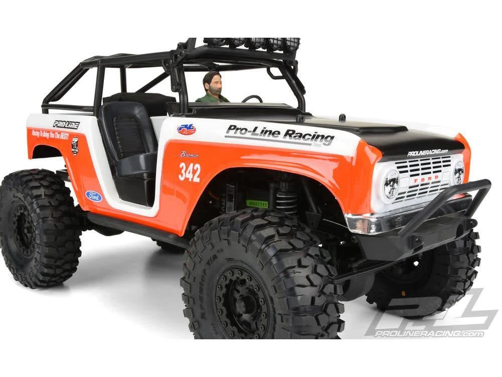 PRO-LINE 1966 Ford Bronco Clear Body For SCx10 Deadbolt 14 PRO-LINE 1966 Ford Bronco Clear Body For SCx10 Deadbolt - Image 14