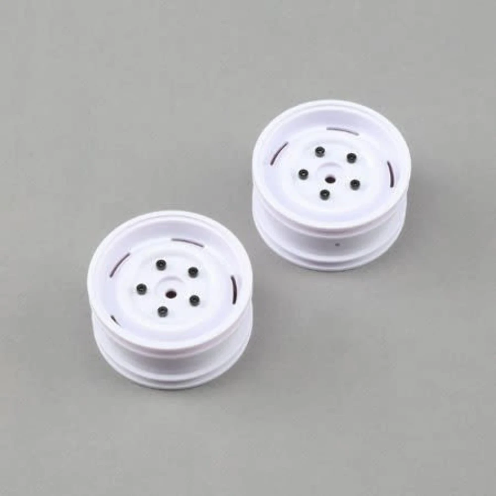 ECX 1.9 Wheel (2) White: 1.9 Barrage (HOR-ECX41005) 2 ECX 1.9 Wheel (2) White: 1.9 Barrage (HOR-ECX41005) - Image 2