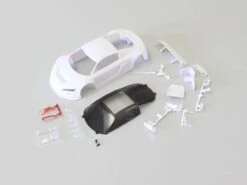 Kyosho MZN161 Mini-Z Audi R8 LMS With Night Race White Body Set