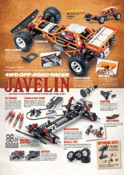 Kyosho 1/10 Scale Javelin Buggy Kit 4WD (30618B) -Remote Control Car Store 2990000067708 kyosho 1 10 scale javelin buggy kit 4wd 30618b 154244619 39c1967b 255a 4245 9a6c 4f0f5487c78c