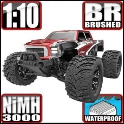 REDCAT RER10674 Dukono 1/10 Scale Electric Monster Truck Red