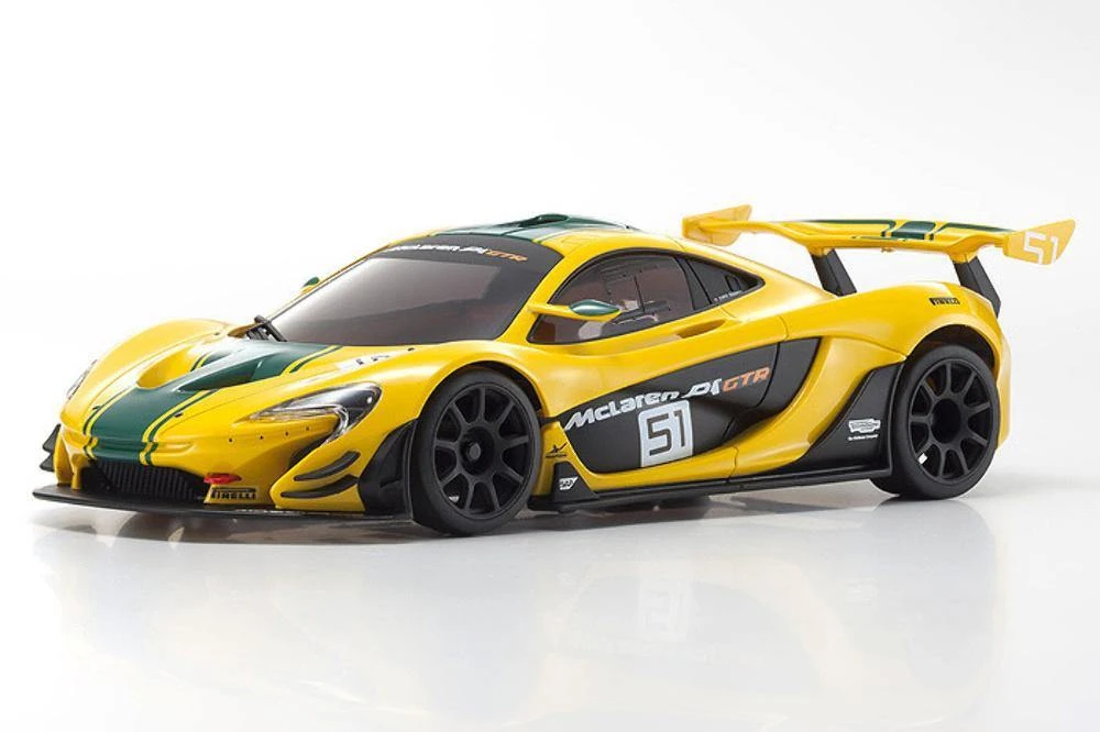 Kyosho 32324YG-B MINI-Z RWD McLaren P1 GTR Yellow/Green MR-03 RS 2 Kyosho 32324YG-B MINI-Z RWD McLaren P1 GTR Yellow/Green MR-03 RS - Image 2