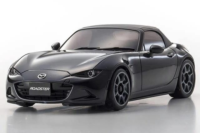 Kyosho (32137BK-B) MINI-Z MA-020S MAZDA ROADSTER Black Reflex Mica Ready Set 4 Kyosho (32137BK-B) MINI-Z MA-020S MAZDA ROADSTER Black Reflex Mica Ready Set - Image 4