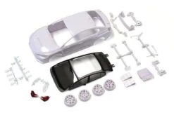Kyosho (MZN185) SUBARU WRX STI White Body Set (w/Wheel)