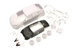 Kyosho (MZN194) Honda CIVIC White Body Set (w/Wheel)