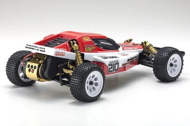 Kyosho 30619 Turbo Optima Gold Kit 4WD Retro Kit 2 Kyosho 30619 Turbo Optima Gold Kit 4WD Retro Kit - Image 2