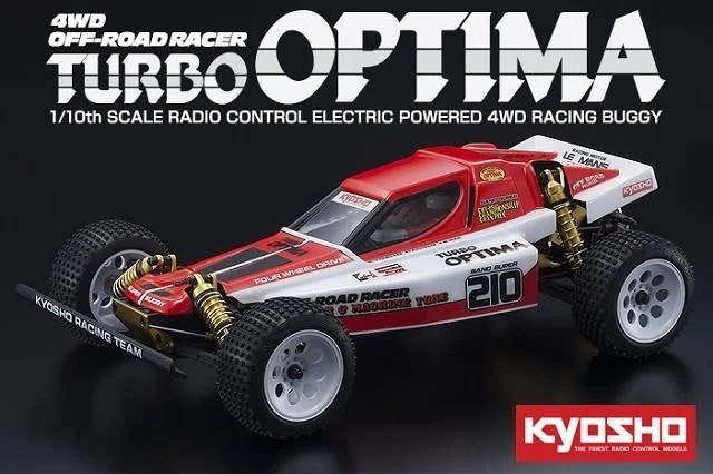 Kyosho 30619 Turbo Optima Gold Kit 4WD Retro Kit 4 Kyosho 30619 Turbo Optima Gold Kit 4WD Retro Kit - Image 4
