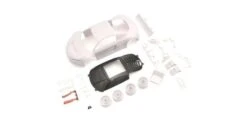 Kyosho Mini Z MZN195 R8 LMS Night-R White Body Set W/Wheel