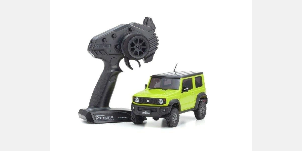 Kyosho Mini-Z Crawler Readyset Suzuki Jimny Sierra Kinetic Yellow 32523Y 1 Kyosho Mini-Z Crawler Readyset Suzuki Jimny Sierra Kinetic Yellow 32523Y