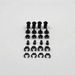 1RC Racing Shock Plastic Parts, 1/18 Mid, Spr (4)