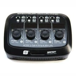 Spektrum S44 Micro 4 Port AC/DC 1S LiPo Charger