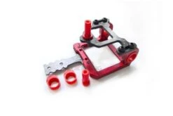 Nexx Racing Mini-Z 2 WD MR015/02/03 LCG 98-102mmAlu 7075 Square Motor Mount (RED) NX-013
