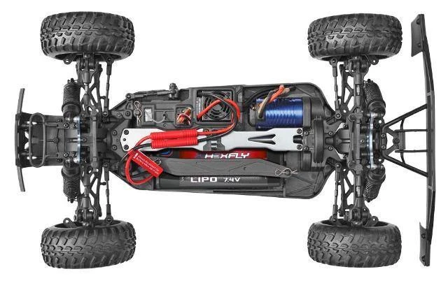 Redcat Blackout SC 1/10 Scale Brushed Electric RC Offroad Short Course Truck Blue 7 Redcat Blackout SC 1/10 Scale Brushed Electric RC Offroad Short Course Truck Blue - Image 7
