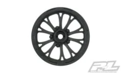 Pro Line Pomona Drag Spec 2.2" Black Front Wheels 2775-03