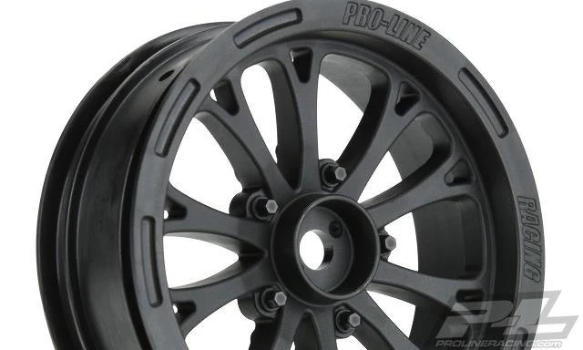 Pro Line Pomona Drag Spec 2.2" Black Front Wheels 2775-03 2 Pro Line Pomona Drag Spec 2.2" Black Front Wheels 2775-03 - Image 2
