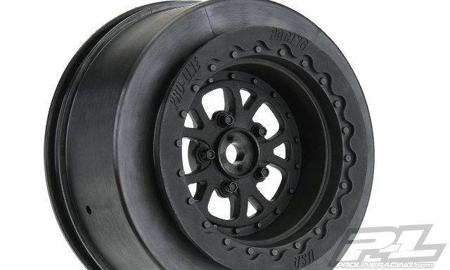 Pro Line Pomona Drag Spec 2.2"/3.0" Black Wheels 2776-03 2 Pro Line Pomona Drag Spec 2.2"/3.0" Black Wheels 2776-03 - Image 2