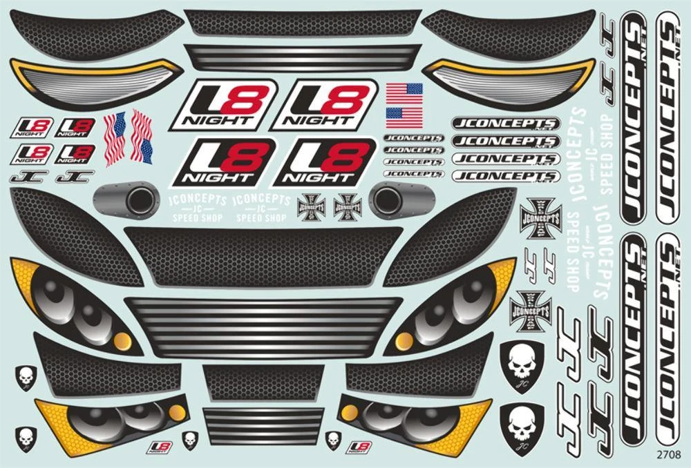 Jconcepts L8D DECKED LATE MODEL BODY Lightweight 5 Jconcepts L8D DECKED LATE MODEL BODY Lightweight - Image 5