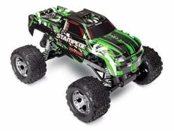 Traxxas 36054-4-GRN Stampede® 1/10 Scale Monster Truck Green 2wd XL-5 No Battery Or Charger