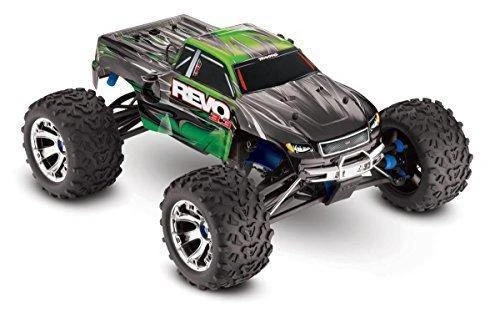 Traxxas 53097-3-GRN Revo 3.3 1/10 Scale 4WD Nitro-Powered Monster Truck Green 3 Traxxas 53097-3-GRN Revo 3.3 1/10 Scale 4WD Nitro-Powered Monster Truck Green - Image 3