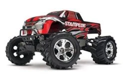 Traxxas 67054-1-RED Stampede® 4X4: 110-scale 4WD Monster Truck