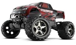 Traxxas 67086-4-RED Stampede 4X4 VXL 110 Scale Monster Truck With TQi Traxxas Link Ebled 2.4GHz Radio System & Traxxas Stability Magement (TSM)