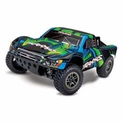 Traxxas 68077-4-GRN Slash 4X4 Ultimate 110 Scale 4WD Electric Short Course Truck With TQi Radio System Traxxas Link Wireless Module & Traxxas Stability Magment (TSM)