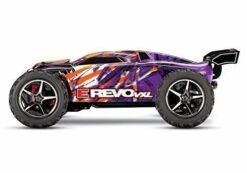 Traxxas 71076-3-PRPL E-Revo VXL 116-Scale 4WD Racing Monster Truck With TQi Traxxas Link Ebled 2.4GHz Radio System & Traxxas Stability Magement (TSM)