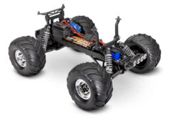 Traxxas Bigfoot No.1 1/10 Scale Monster Truck 2WD With XL-5 ESC Led Lights Battery And Charger 36034-61-R5 -Remote Control Car Store 36034 61 Bigfoot Chassis 3qtr