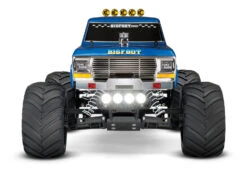 Traxxas Bigfoot No.1 1/10 Scale Monster Truck 2WD With XL-5 ESC Led Lights Battery And Charger 36034-61-R5 -Remote Control Car Store 36034 61 Bigfoot Front