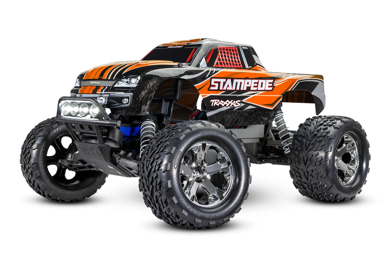 Traxxas Stampede 1/10 Scale Monster Truck 2WD With XL-5 ESC Led Lights Battery And Charger 36054-61 3 Traxxas Stampede 1/10 Scale Monster Truck 2WD With XL-5 ESC Led Lights Battery And Charger 36054-61 - Image 3