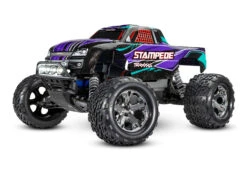 Traxxas Stampede 1/10 Scale Monster Truck 2WD With XL-5 ESC Led Lights Battery And Charger 36054-61 23 Traxxas Stampede 1/10 Scale Monster Truck 2WD With XL-5 ESC Led Lights Battery And Charger 36054-61 -Remote Control Car Store 36054 61 Stampede 3qtr Front PRPL