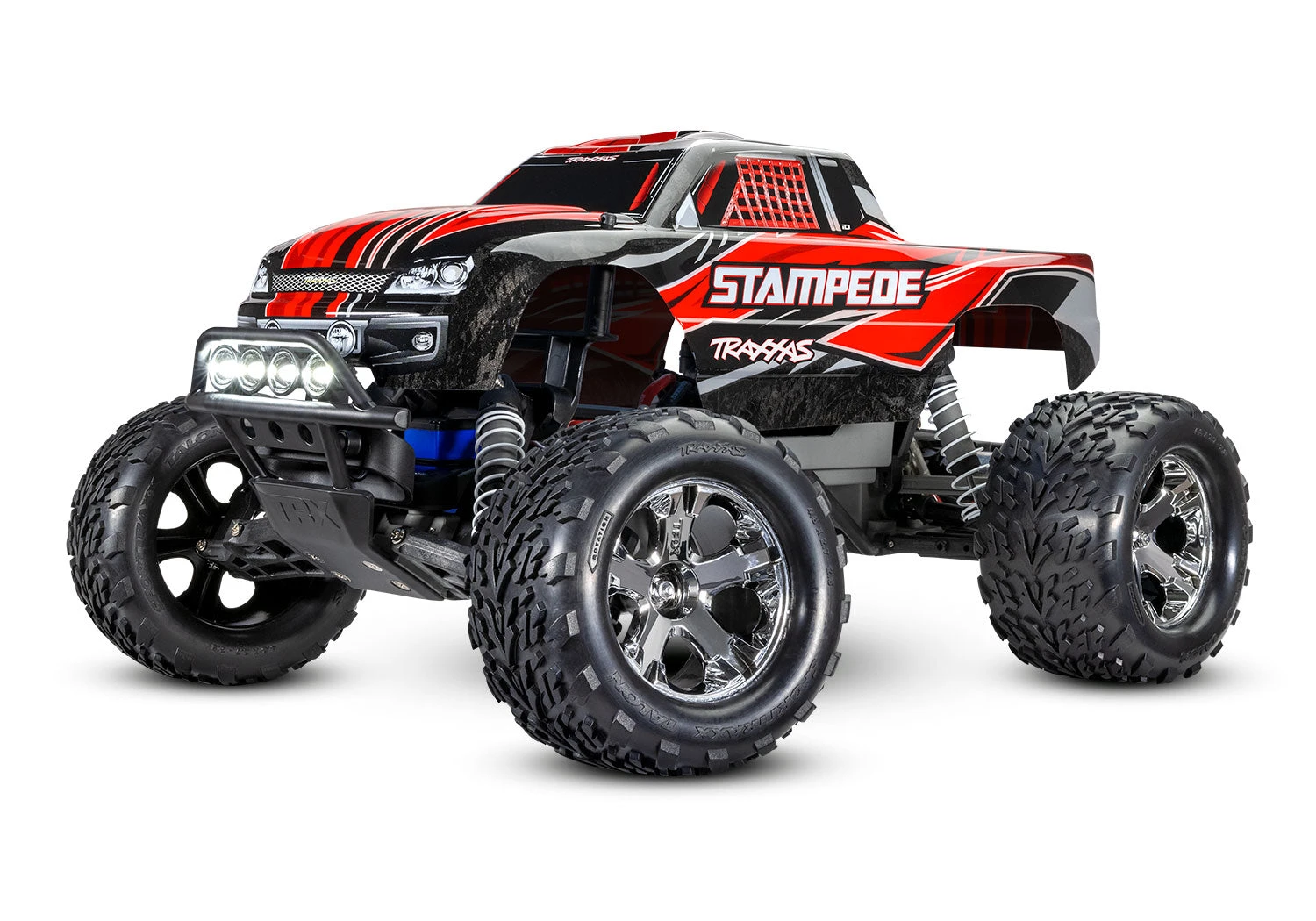 Traxxas Stampede 1/10 Scale Monster Truck 2WD With XL-5 ESC Led Lights Battery And Charger 36054-61 5 Traxxas Stampede 1/10 Scale Monster Truck 2WD With XL-5 ESC Led Lights Battery And Charger 36054-61 - Image 5