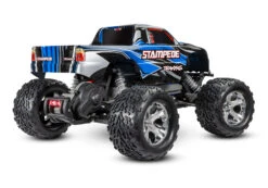 Traxxas Stampede 1/10 Scale Monster Truck 2WD With XL-5 ESC Led Lights Battery And Charger 36054-61 25 Traxxas Stampede 1/10 Scale Monster Truck 2WD With XL-5 ESC Led Lights Battery And Charger 36054-61 -Remote Control Car Store 36054 61 Stampede 3qtr Rear BLU