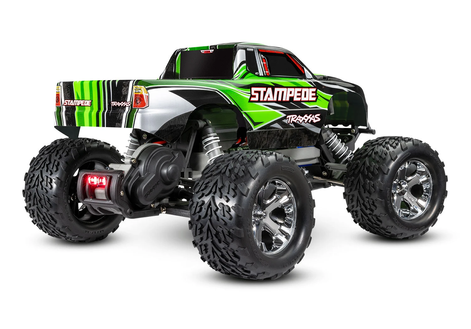 Traxxas Stampede 1/10 Scale Monster Truck 2WD With XL-5 ESC Led Lights Battery And Charger 36054-61 7 Traxxas Stampede 1/10 Scale Monster Truck 2WD With XL-5 ESC Led Lights Battery And Charger 36054-61 - Image 7