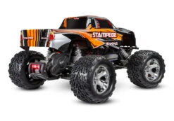 Traxxas Stampede 1/10 Scale Monster Truck 2WD With XL-5 ESC Led Lights Battery And Charger 36054-61 27 Traxxas Stampede 1/10 Scale Monster Truck 2WD With XL-5 ESC Led Lights Battery And Charger 36054-61 -Remote Control Car Store 36054 61 Stampede 3qtr Rear ORNG