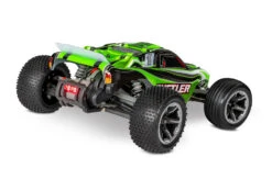 Traxxas Rustler 1/10 Scale Monster Truck 2WD With XL-5 ESC Led Lights Battery And Charger 37054-61 28 Traxxas Rustler 1/10 Scale Monster Truck 2WD With XL-5 ESC Led Lights Battery And Charger 37054-61 -Remote Control Car Store 37054 61 Rustler 3Qtr rear GRN