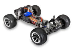Traxxas Rustler 1/10 Scale Monster Truck 2WD With XL-5 ESC Led Lights Battery And Charger 37054-61 34 Traxxas Rustler 1/10 Scale Monster Truck 2WD With XL-5 ESC Led Lights Battery And Charger 37054-61 -Remote Control Car Store 37054 61 Rustler Chassis 3qtr