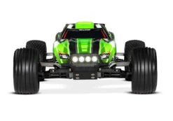 Traxxas Rustler 1/10 Scale Monster Truck 2WD With XL-5 ESC Led Lights Battery And Charger 37054-61 37 Traxxas Rustler 1/10 Scale Monster Truck 2WD With XL-5 ESC Led Lights Battery And Charger 37054-61 -Remote Control Car Store 37054 61 Rustler frontview GRN