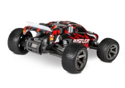 Traxxas Rustler 1/10 Scale Stadium Truck 2WD With VXL 3S ESC Pro Series Magnum 272R Transmission 37076-74 -Remote Control Car Store 37076 74 RUSTLER VXL 3Qtr Rear RED RGB