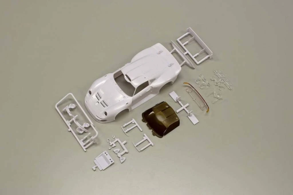Kyosho Mini-Z MR03W RM Porsche 911 GT1 LM White Body Set MZN103 1 Kyosho Mini-Z MR03W RM Porsche 911 GT1 LM White Body Set MZN103