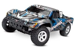 Traxxas 58024-BLUEX Slash: 110-Scale 2WD Short Course Racing Truck With TQ 2.4GHz Radio System