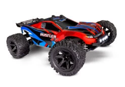 Traxxas Rustler 1/10 Scale Stadium Truck 4WD With XL-5 ESC Led Lights Battery And Charger 67064-61