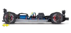 Traxxas 83076-4-R6 4-Tec® 2.0 VXL: 110 Scale AWD Chassis With TQi Traxxas Link™ Ebled 2.4GHz Radio System & Traxxas Stability Magement (TSM)® -Remote Control Car Store 83076 4 Tec 2.0 VXL Chassis Side