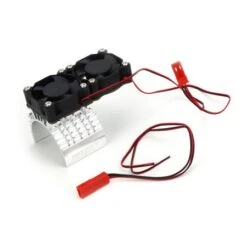 INTERGY Super Motor Heatsink / Twin Fan, 540/550, Silver (HOR-INTC23139S)