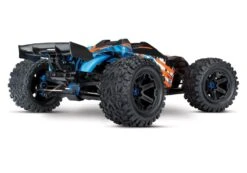 Traxxas 86086-4-ORNG E-Revo® VXL Brushless: 110 Scale 4WD Brushless Electric Monster Truck With TQi 2.4GHz Traxxas Link™ Ebled Radio System And Traxxas Stability Magement (TSM)® 8 Traxxas 86086-4-ORNG E-Revo® VXL Brushless: 110 Scale 4WD Brushless Electric Monster Truck With TQi 2.4GHz Traxxas Link™ Ebled Radio System And Traxxas Stability Magement (TSM)® -Remote Control Car Store 86086 4 E REVO2 body on 3qtr rear orange