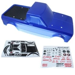 RedCat Racing RER12465 Blue Truck Body W/ Sticker Sheet
